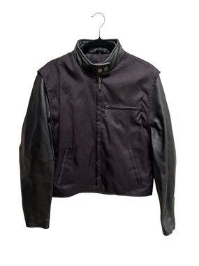 Milwaukee Leather 3-in-1 Men's Convertible Bomber Jacket to Vest - Medium